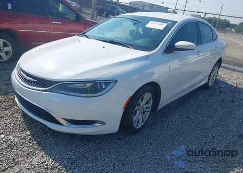 2015 Chrysler 200 Limited из США, поврежденный, VIN 1C3CCCAB5FN653834